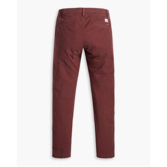 Levi's XX Chino Standard Tapered Burgandy Chino Pants Size 33 x 32 trendy comfy - Picture 3 of 12